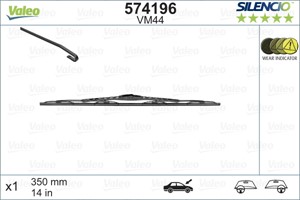 Torkarblad, Bak, Förarsida, Passagerarsida, CHEVROLET,FIAT,HONDA,HYUNDAI,KIA,MAZDA,NISSAN,OPEL,SUZUKI,TOYOTA,VAUXHALL,VOLVO, 288901KE1A,