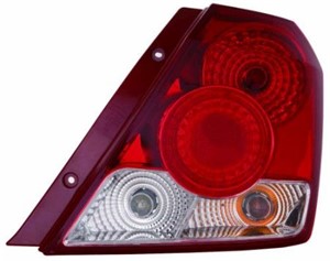 Baklykta, Höger, CHEVROLET AVEO / KALOS Halvkombi, AVEO / KALOS Sedan, DAEWOO KALOS, 96494901