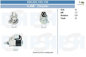 Startmotor, CHRYSLER 300C, 300C Touring, 04608800AA, 04608800AD, 04801651AA, 4801651AA, M000T20171ZC, M000T22071, M000T22071ZC, M000T326