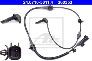 ABS-givare, Sensor, hjulvarvtal, Framaxel, OPEL INSIGNIA A, INSIGNIA A Sedan, INSIGNIA A Sports Tourer, 12 47 041, 12 47 195, 12 47 579,