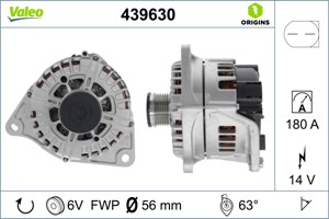 Generator, CITROËN,FIAT,IVECO,PEUGEOT, 1608840980, 1613272580, 504280012, 51787165, 5705KP, 5705-KP, 5801526032