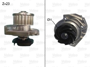 Vattenpump, FIAT,LANCIA, 46520401, 55184081, 55198547