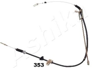 Vajer, parkeringsbroms, Bak, MAZDA E Skåp, S12144410E, S12144410F