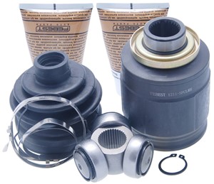 Drivknut, på växellådssidan, framaxel höger, HYUNDAI SANTA FÉ I, SANTA FÉ II, SANTA FÉ Skåp/SUV I, SANTA FÉ Skåp/SUV II, 49500-2B510, 49