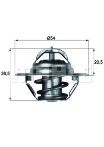 Termostat, kylvätska, CHRYSLER,CITROËN,DODGE,FIAT,JEEP,NISSAN,OPEL,SEAT, 001 203 58 75, 02 898 688, 02898688, 13 38 041, 1338 018, 21200