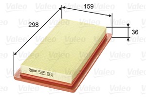 Luftfilter, FIAT PUNTO, PUNTO Van, UNO, 1444N5, 5025078, 71736121, 7633139, 76331391, 900X9601ALA