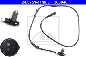 ABS-givare, Sensor, hjulvarvtal, Framaxel, FIAT BRAVA, BRAVO I, 46429943