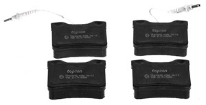 Bromsbeläggsats, Bakaxel, MERCEDES-BENZ VITO Buss [W638], VITO Skåp [W638], V-KLASS [638/2], 002 420 48 20, 003 420 00 20, A002 420 48 2