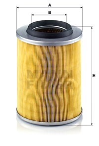 Luftfilter, ISUZU TROOPER II, TROOPER Terrängbil öppen II, OPEL CAMPO, MONTEREY A, 1-97044-226, 834806, 8-97044-226-0, 8-97044-226-1, 8-