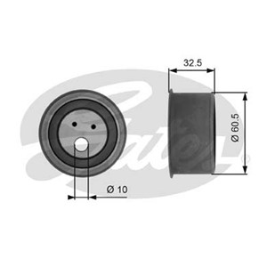 Spännrulle, kamrem, MITSUBISHI L 300 Buss III, L 300 Skåp III, L200, OUTLANDER I, MD182537, MD334548, MD369999, SMD182537
