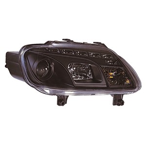 Strålkastare, Fram, VW CADDY Minibus, minivan III, CADDY Skåp/stor limousine III, TOURAN