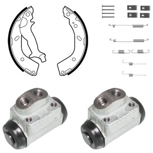 Bromsbackar, sats, Bakaxel, HYUNDAI GETZ