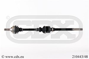 Drivaxel, framaxel höger, CITROËN,PEUGEOT, 3273JY