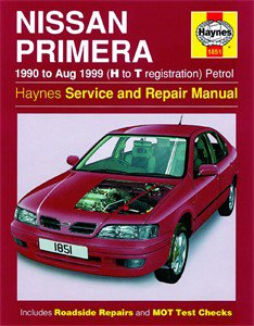 Haynes Reparationshandbok, Nissan Primera Petrol, Universal