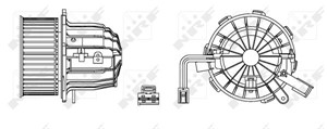 Kupéfläkt, AUDI A4 Allroad B8, A4 B8, A4 B8 Avant, A5, A5 Cabriolet, A5 Sportback, Q5, Q5 Van, PORSCHE MACAN, 06 37 241 S3, 06 37 241, 5