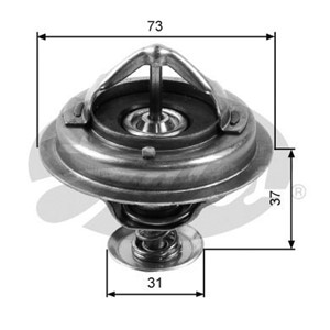 Termostat, kylvätska, TOYOTA DYNA 200 Flak/chassi, LAND CRUISER, LAND CRUISER Pick-up, LAND CRUISER Softtop, 9004833059, 9091603059, 909