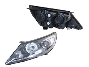 Strålkastare, Vänster, KIA SPORTAGE III, 92101 3W121, 92101-3W121