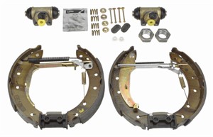 Bromsbackar, sats, Bakaxel, Framaxel, CITROËN,PEUGEOT,RENAULT, 4241 4C, 4241 4E, 4241 4F, 4241 4L, 4241 4Z, 4241 9A, 4241 9G, 4241 9H, 4