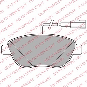 Bromsbeläggsats, Framaxel, ABARTH,FIAT,OPEL,VAUXHALL, 1605268, 5741585, 5743721, 71770094, 71770106, 71770116, 77365468, 77366530, 95518