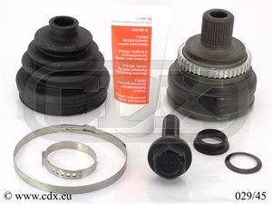 Drivknut, Framaxel, På hjulsidan, AUDI 90 B3, COUPE B3