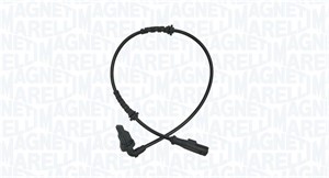 ABS-givare, Sensor, hjulvarvtal, Vänster bak, DACIA DUSTER, DUSTER Skåp/SUV, RENAULT DUSTER, 479007637R, 8200862229