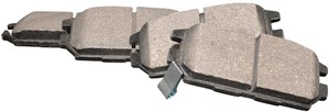 Bromsbeläggsats, Bak, DODGE,MITSUBISHI, MB857610, MB928067, MR129434, MR389582