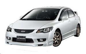 Frontspoiler, Fram, HONDA CIVIC Hatchback VIII, CIVIC Sedan VIII