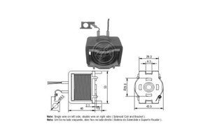 Magnetswitch, startmotor