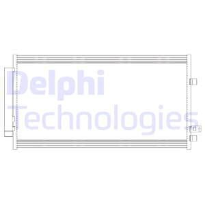 Kondensor, klimatanläggning, FIAT 500X, JEEP RENEGADE SUV, RENEGADE VAN, 51938531, 51966751