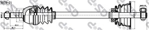 Drivaxel, framaxel vänster, RENAULT CLIO I, CLIO Skåp/halvkombi I, 116503000300, 116503000304, 116503000310, 116973000304, 60729295, 607