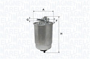 Bränslefilter, OPEL CORSA D, CORSA D Skåp/halvkombi, 13230386, 813059, 93190796