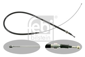 Vajer, parkeringsbroms, Höger bak, Vänster bak, AUDI,SEAT,SKODA,VW, 1J0 609 721 T