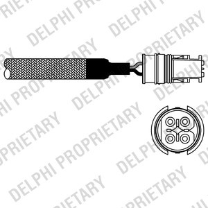 Lambdasond, Fram, Vänster fram, MERCEDES-BENZ,PEUGEOT, 001 5400 817, A001 5400 817