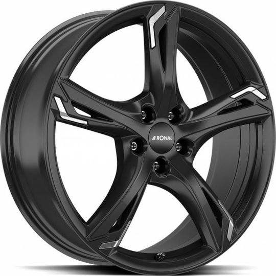 Ronal R62 Chrome Jet Black 7,5/18 5/108 ET40 B76