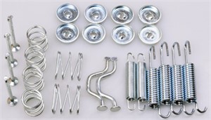 Tillbehörssats, bromsbackar, Bakaxel, LEXUS GS, IS I, IS SportCross, TOYOTA AVENSIS VERSO, PREVIA I, PREVIA II, RAV 4 II
