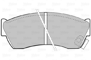 Bromsbeläggsats, Framaxel, SUBARU,SUZUKI, 5520061880, 55200-61880, 5520062840, 55200-62840