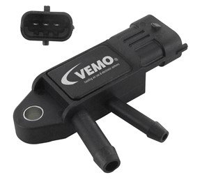 Sensor, avgastryck, Partikelfilter
