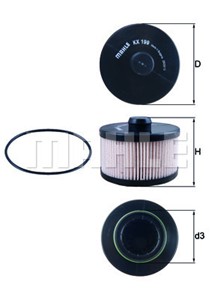 Bränslefilter, CHRYSLER VOYAGER IV, VOYAGER / GRAND VOYAGER IV, 05019741AA, 4614770015, 5019741AA, A4614770015, K05019741AA