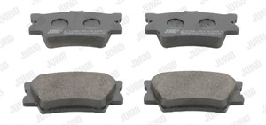 Bromsbeläggsats, Bakaxel, LEXUS ES, HS, TOYOTA AURION, AVALON Sedan, CAMRY Sedan, MARK X ZIO I, MATRIX, RAV 4 III, RAV 4 IV, 0446606200,