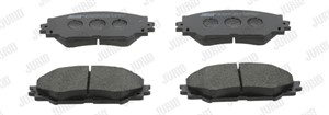 Bromsbeläggsats, Framaxel, LEXUS,SUBARU,TOYOTA, 0446502220, 04465-02220, 0446512610, 0446542160, 04465-42160