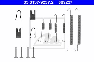 Tillbehörssats, bromsbackar, TOYOTA AVENSIS, AVENSIS Kombi, AVENSIS Liftback
