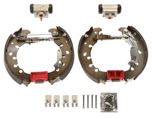 Bromsbackar, sats, Bakaxel, OPEL ADAM, CORSA D, CORSA D Skåp/halvkombi