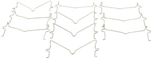 Fjäder, skivbromsbelägg, Fram, LEXUS LX, TOYOTA LAND CRUISER 100, 47748-60061
