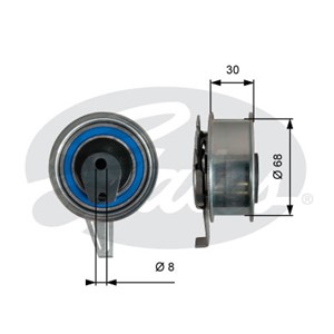 Spännrulle, kamrem, SKODA,VW, 04L 109 243 B, 04L 109 243 C, 04L 109 243 D, 04L 109 243 F, 04L 109 243 G