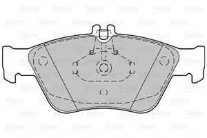 Bromsbeläggsats, Framaxel, MERCEDES-BENZ, 0024204420, 0024209620, 0044200220, 24204420, 24209620, 44200220