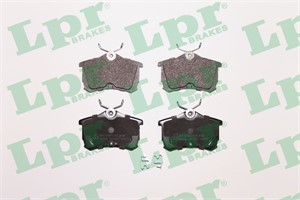 Bromsbeläggsats, Bakaxel, HONDA ACCORD VI, ACCORD VII, ACCORD Coupé VI, ACCORD Hatchback VI, ACCORD Tourer VII, 43022S1AE02, 43022S1AE03