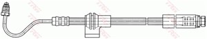 Bromsslang, Bakaxel, Vänster, FORD FIESTA V, 1333956, 4N11-2282-AA