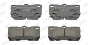 Bromsbeläggsats, Bakaxel, LEXUS GS, IS II, IS C, TOYOTA MARK X I, 0446622190, 04466-22190, 0446630240, 04466-30240, 0446653010, 44662219