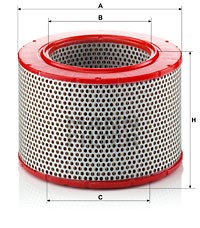 Luftfilter, JAGUAR E-TYPE, E-TYPE 2+2, E-TYPE Convertible, MERCEDES-BENZ /8 [W115], HECKFLOSSE [W110, W111, W112], 000 094 02 04, 000 09