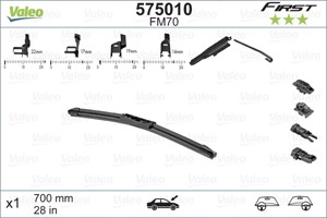 Torkarblad, Förarsida, Passagerarsida, CHRYSLER,CITROËN,FIAT,FORD,FORD USA,LANCIA,MERCEDES-BENZ,OPEL,PEUGEOT,RENAULT,SEAT,TOYOTA,VW, 16